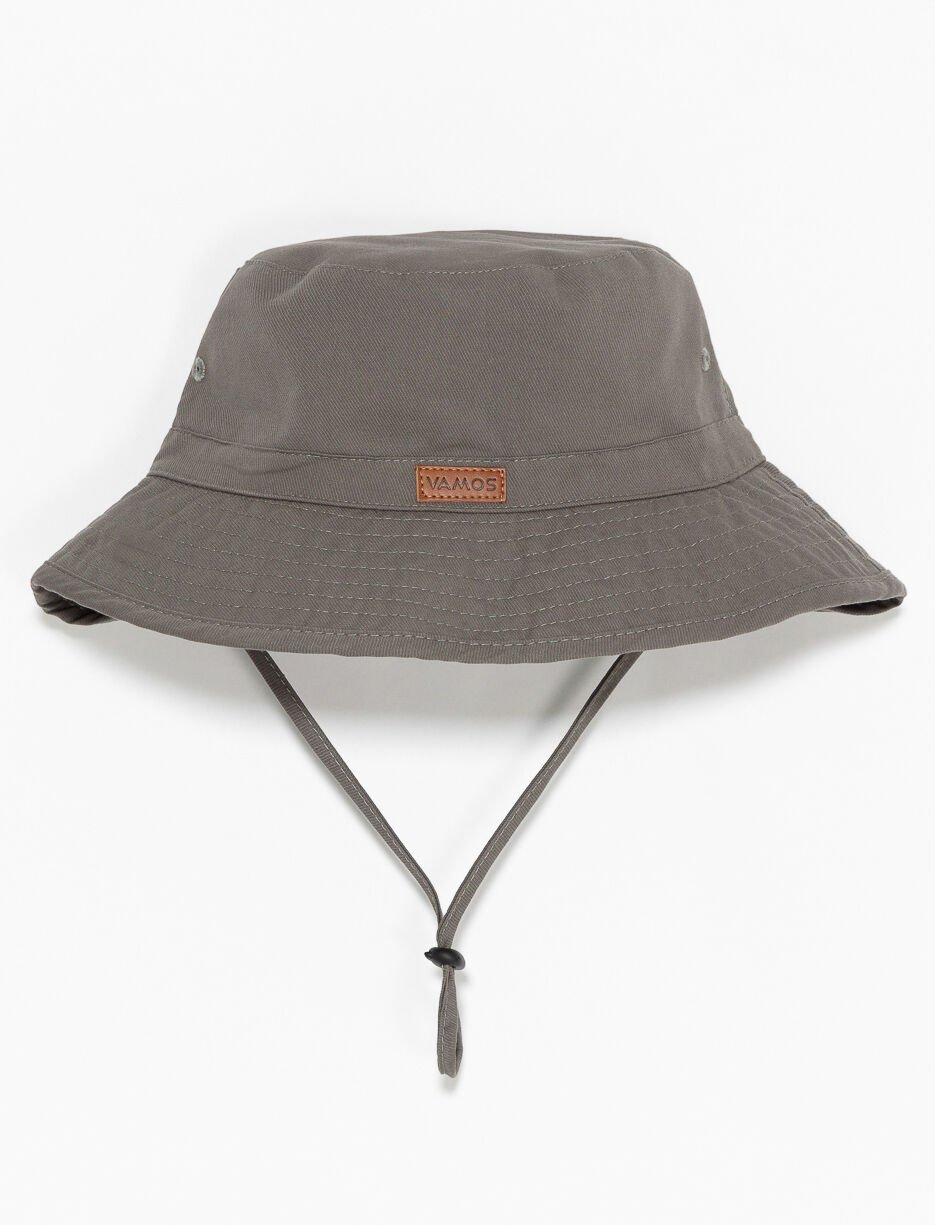 Bucket Hat with Drawstring