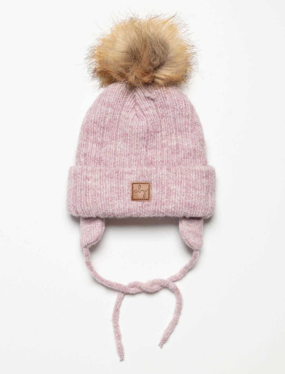 Knit Pompom Beanie