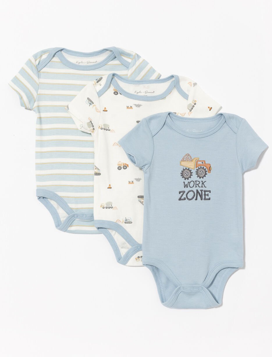 Printed Bodysuits - Pack of 3