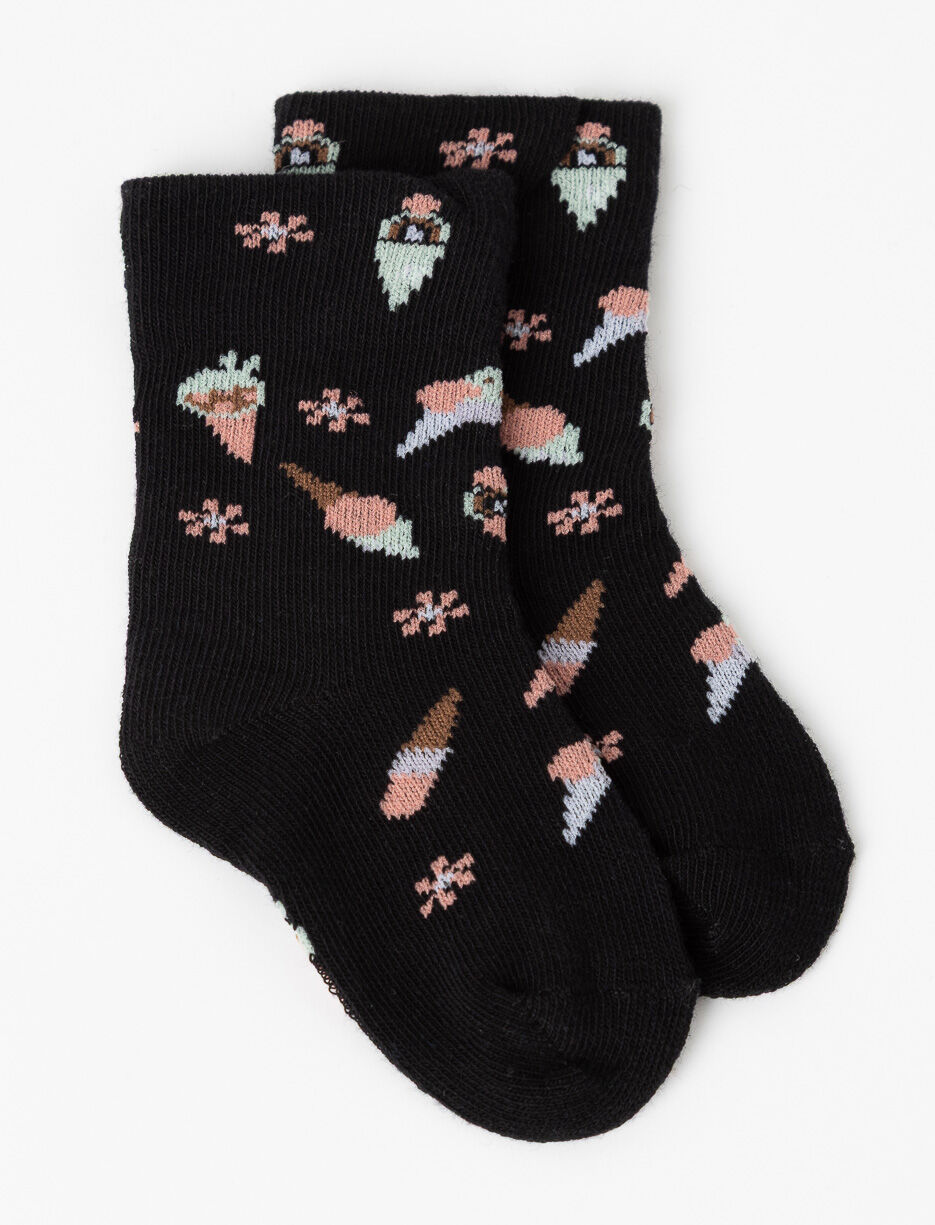 Printed Socks with Anti-slip