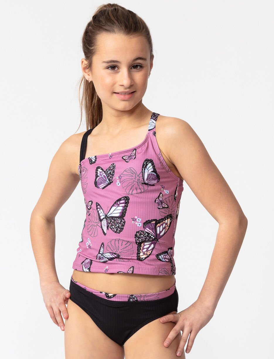 Maillot 2 pi&egrave;ces &agrave; motifs