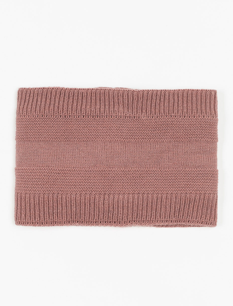 Plush-lined Neck Warmer - Baby