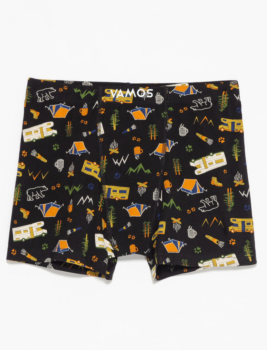 Printed Boxers in Organic Cotton