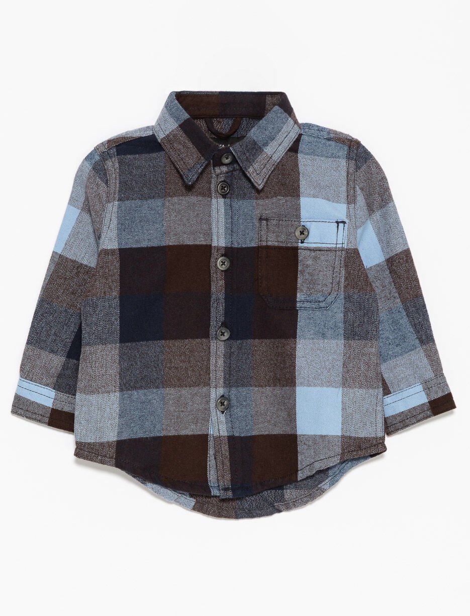 Plaid Flannel Shirt