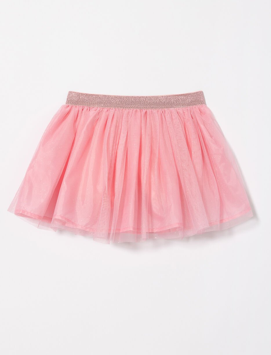 Jupe en tulle brillante avec short intégré - petite fille