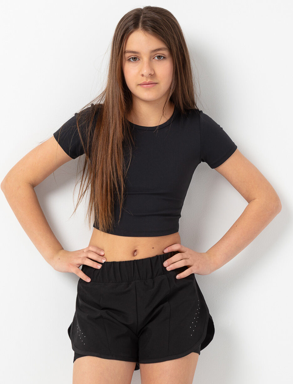 Sports Shorts with Built-in Leggings