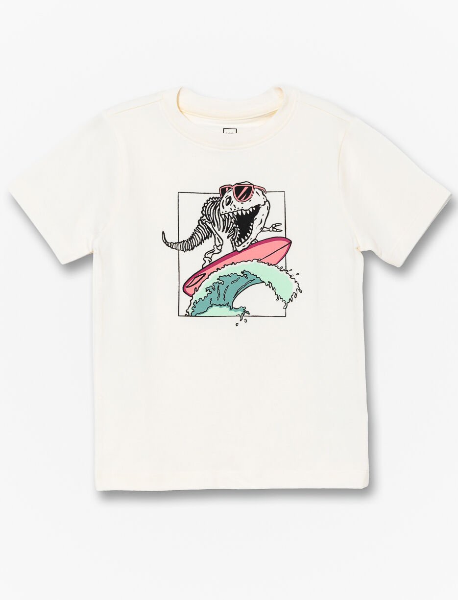 Printed Crew-neck T-shirt - Little Boy