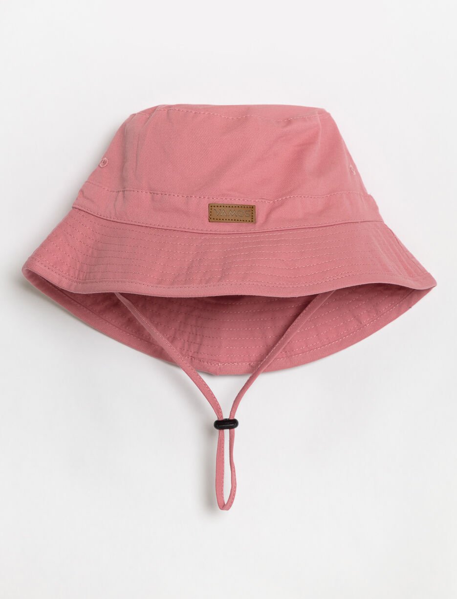 Buckle Hat with Drawstring