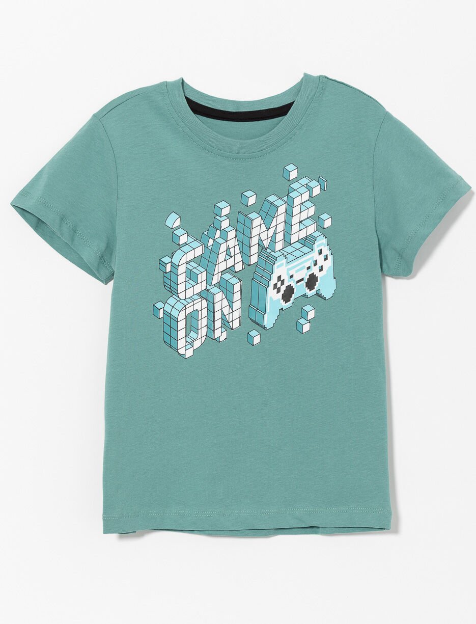 T-shirt imprimé à col rond - petit garçon