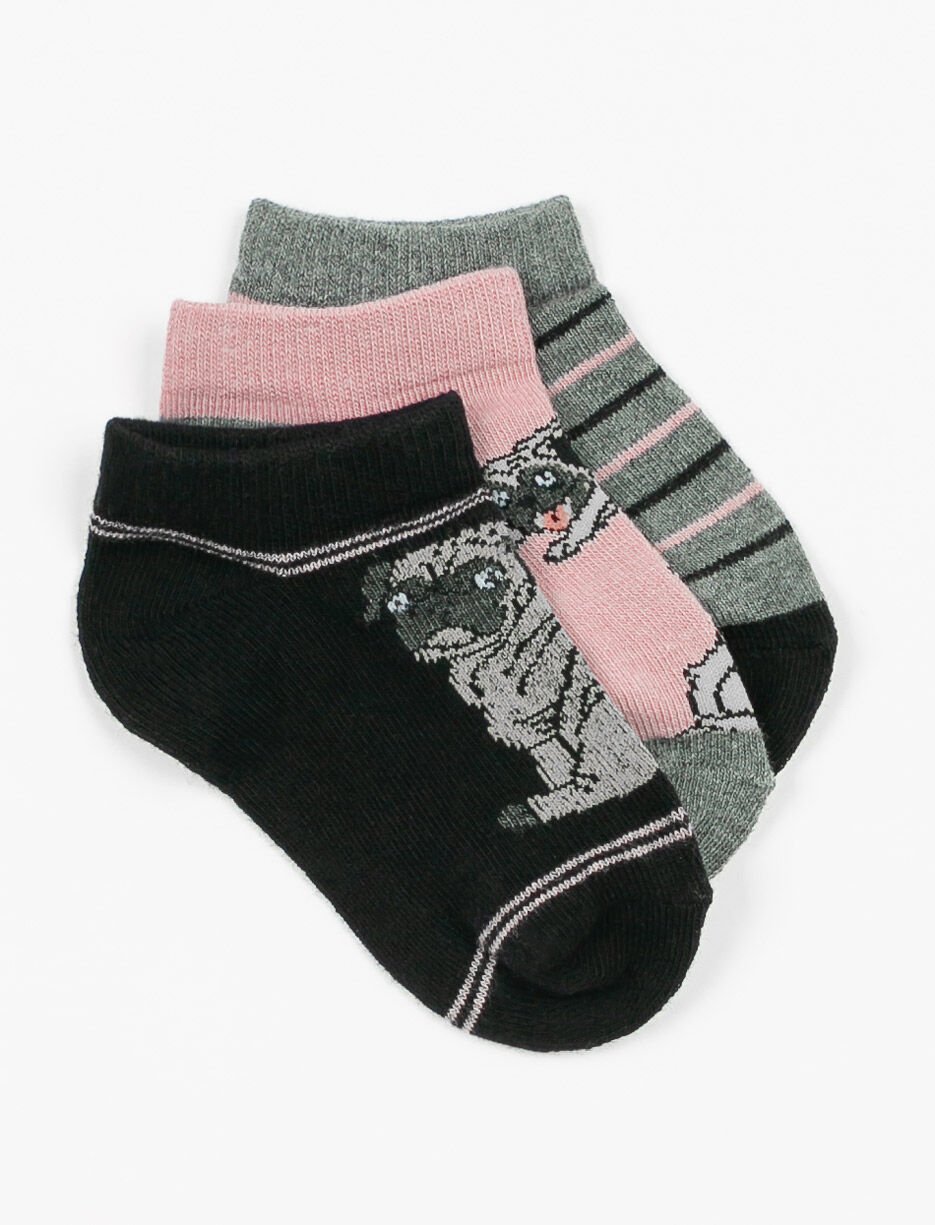 Chaussettes &agrave; la cheville - paquet de 3