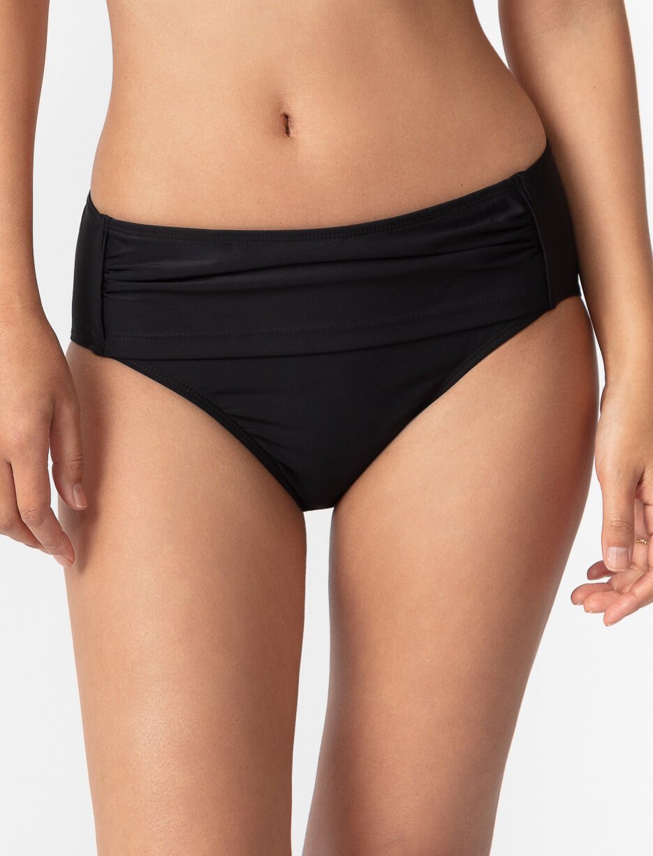 Culotte de maillot taille haute