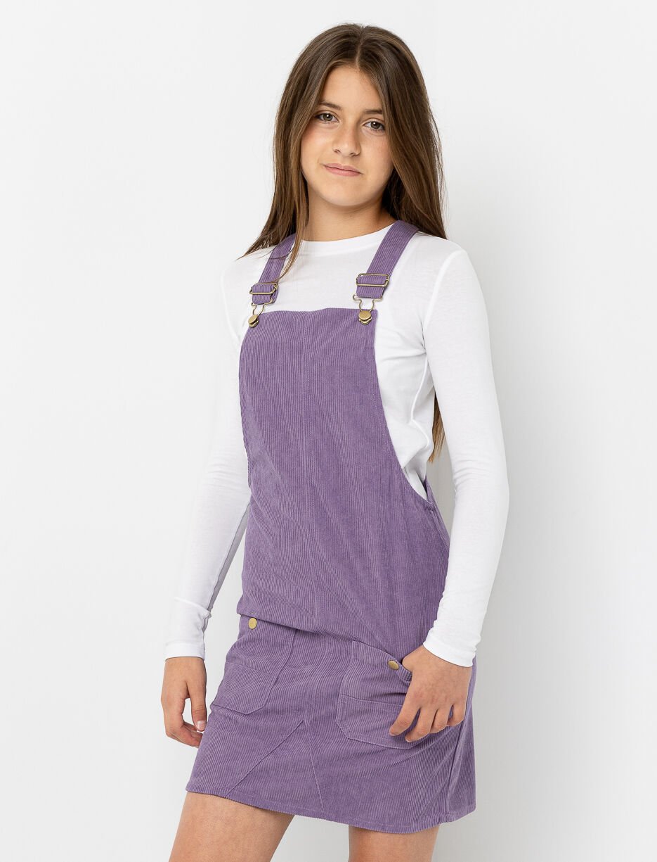Corduroy Overall Dress