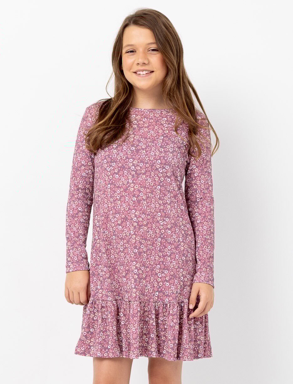 Robe fleurie évasée