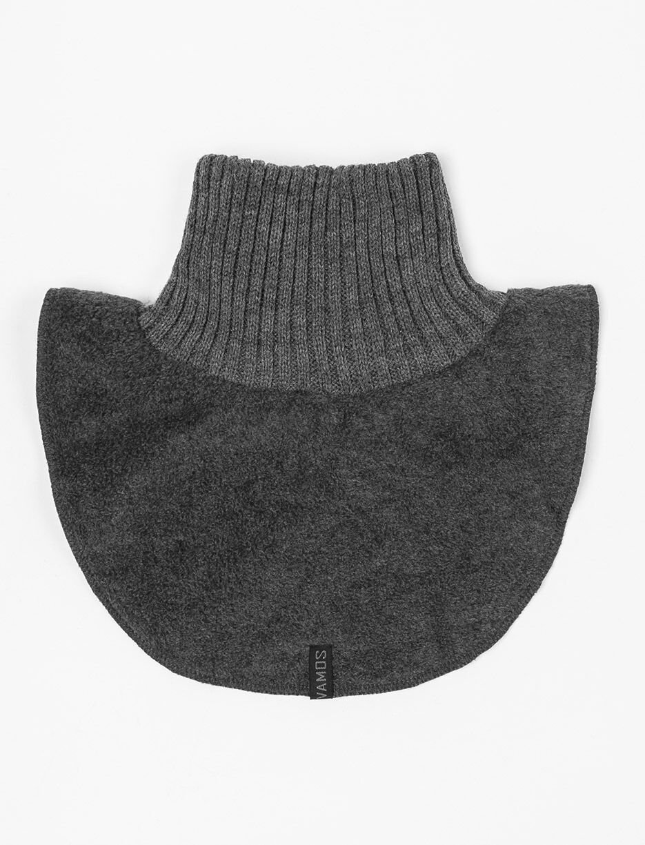 Cache-cou en tricot et polar - bébé