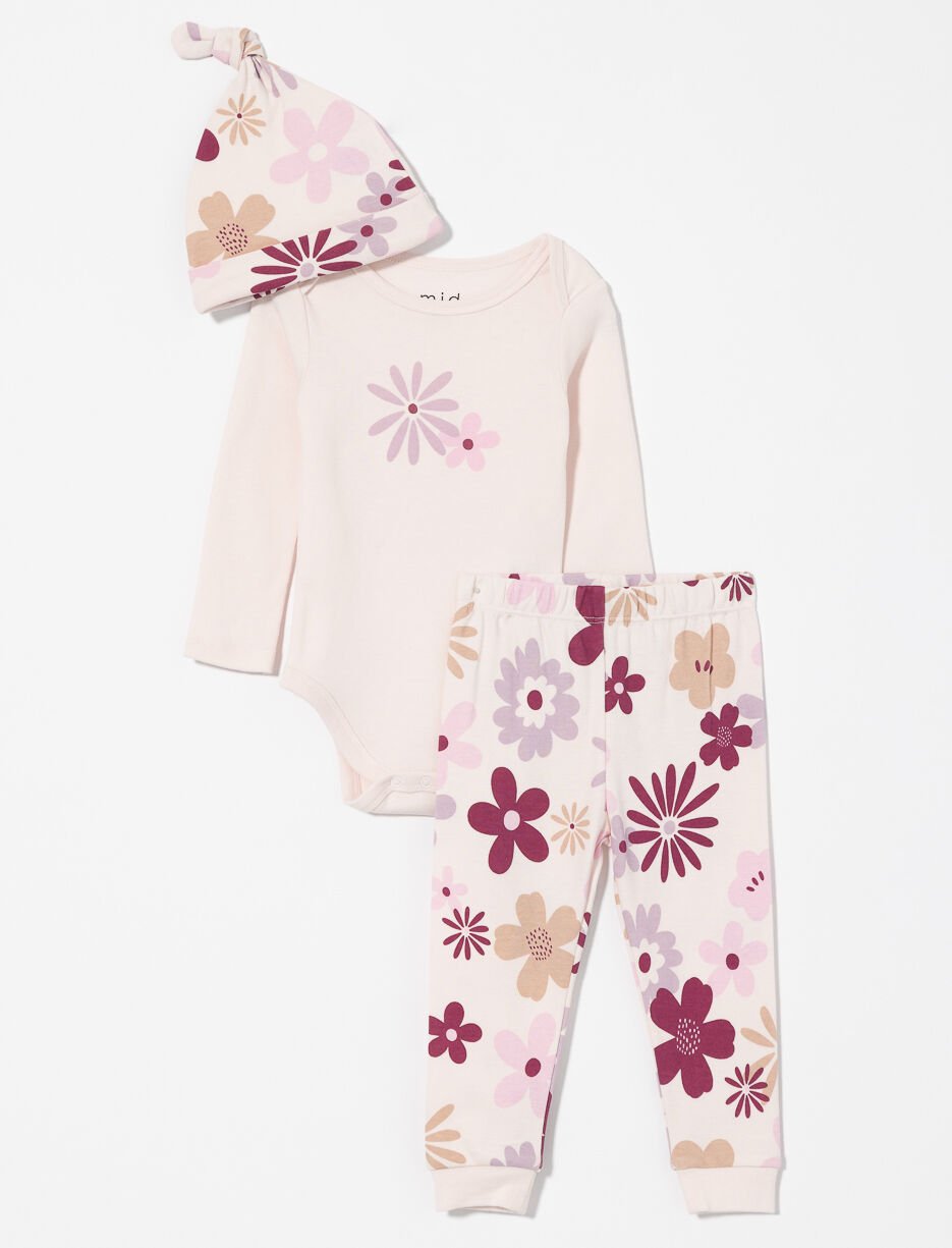 Ensemble 3 pièces imprimé