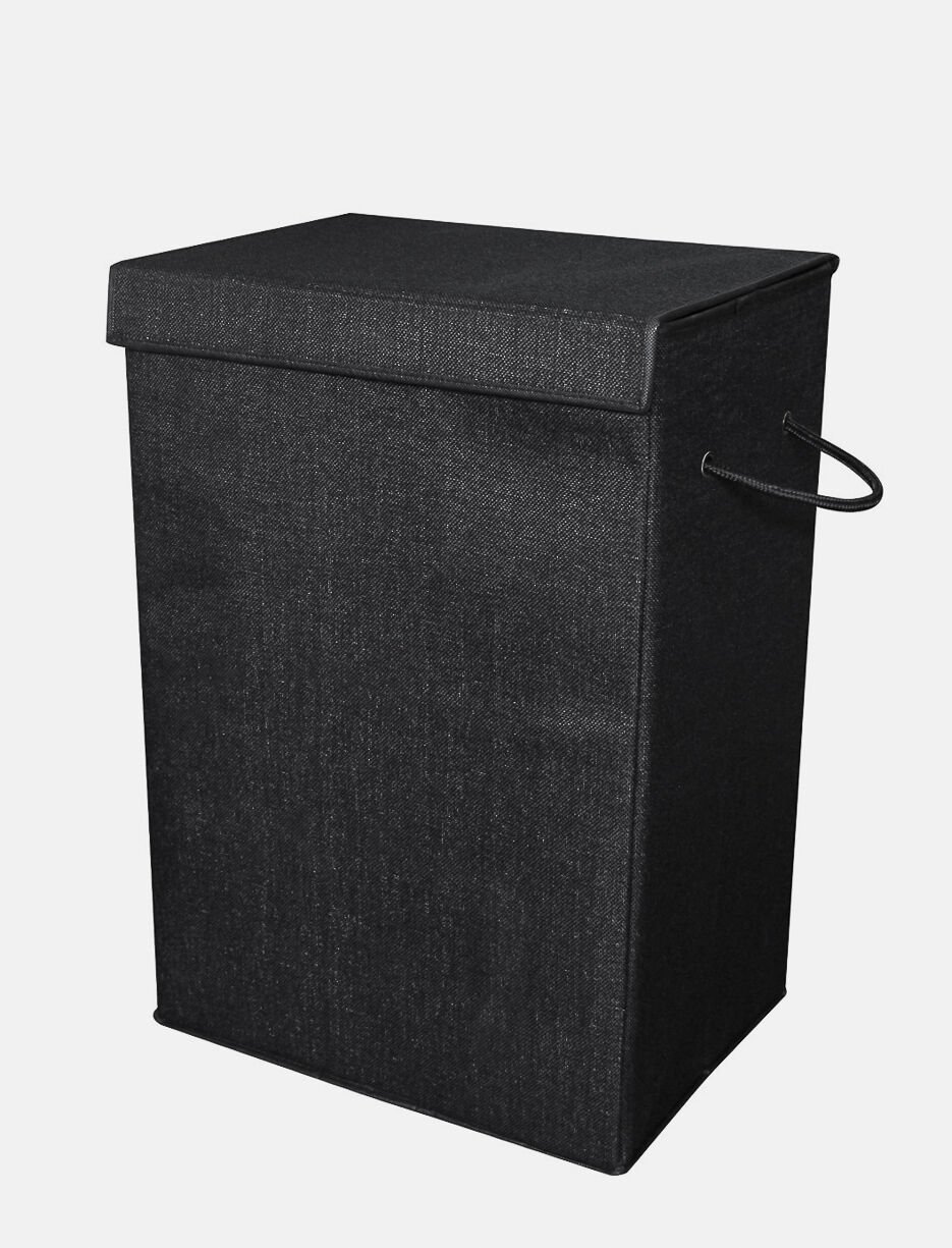 Panier à linge en tissu rectangulaire