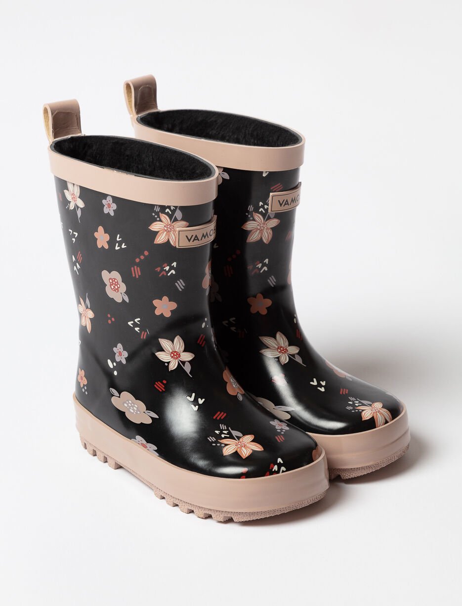 Bottes de pluie à motif fleuri Bottes de pluie à motif fleuri