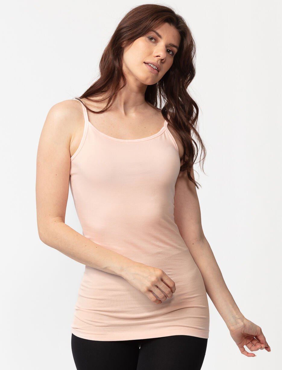 Camisole unie en coton bio Camisole unie en coton bio