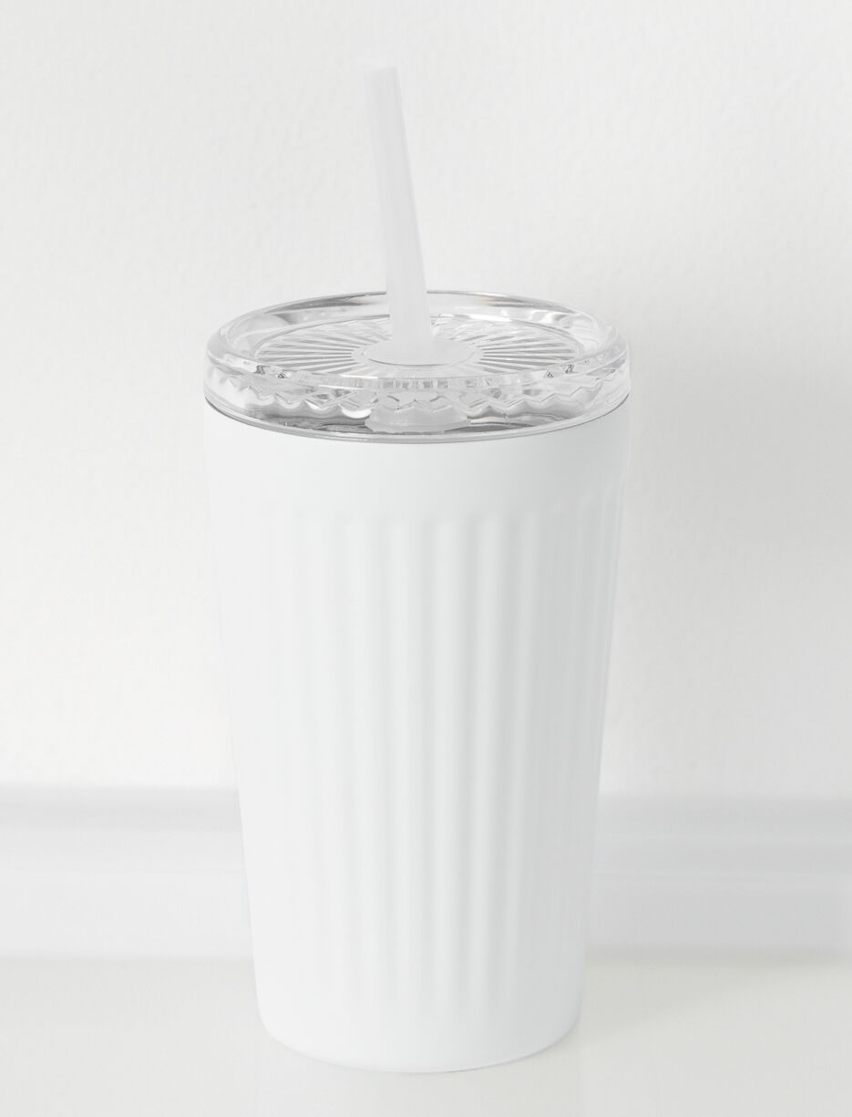 Stainless Steel Textured Travel Cup