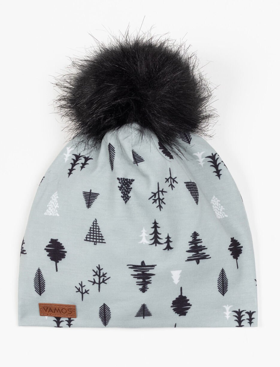 Tuque &agrave; pompon - enfant