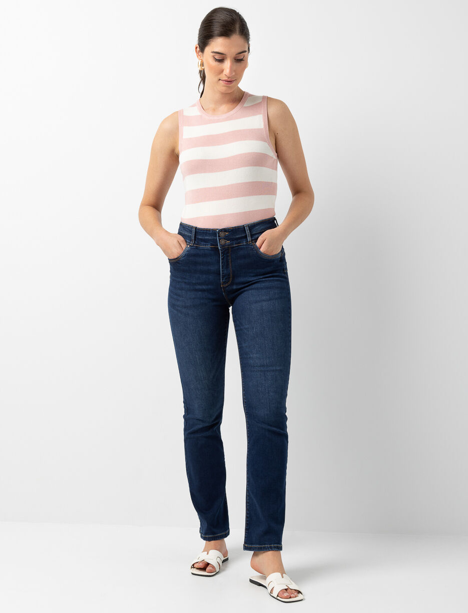 Regular-rise Bootcut Jeans