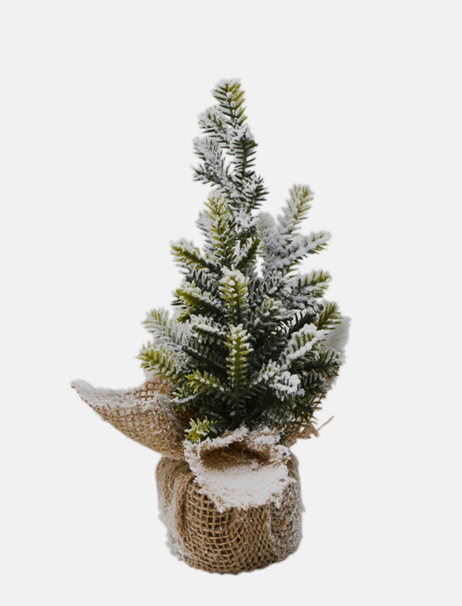 Sapin avec base en jute Sapin avec base en jute