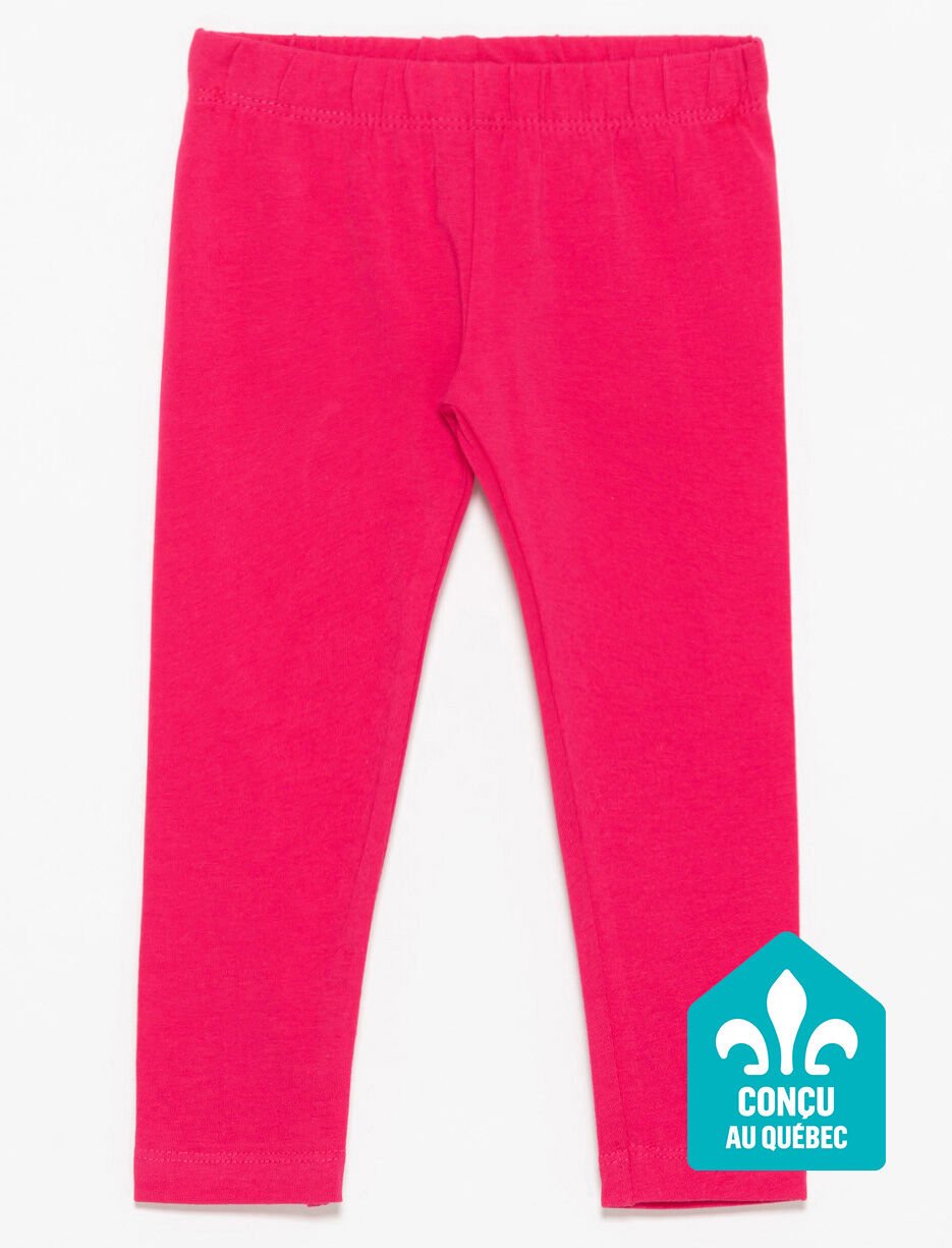 Legging en coton bio - petite fille