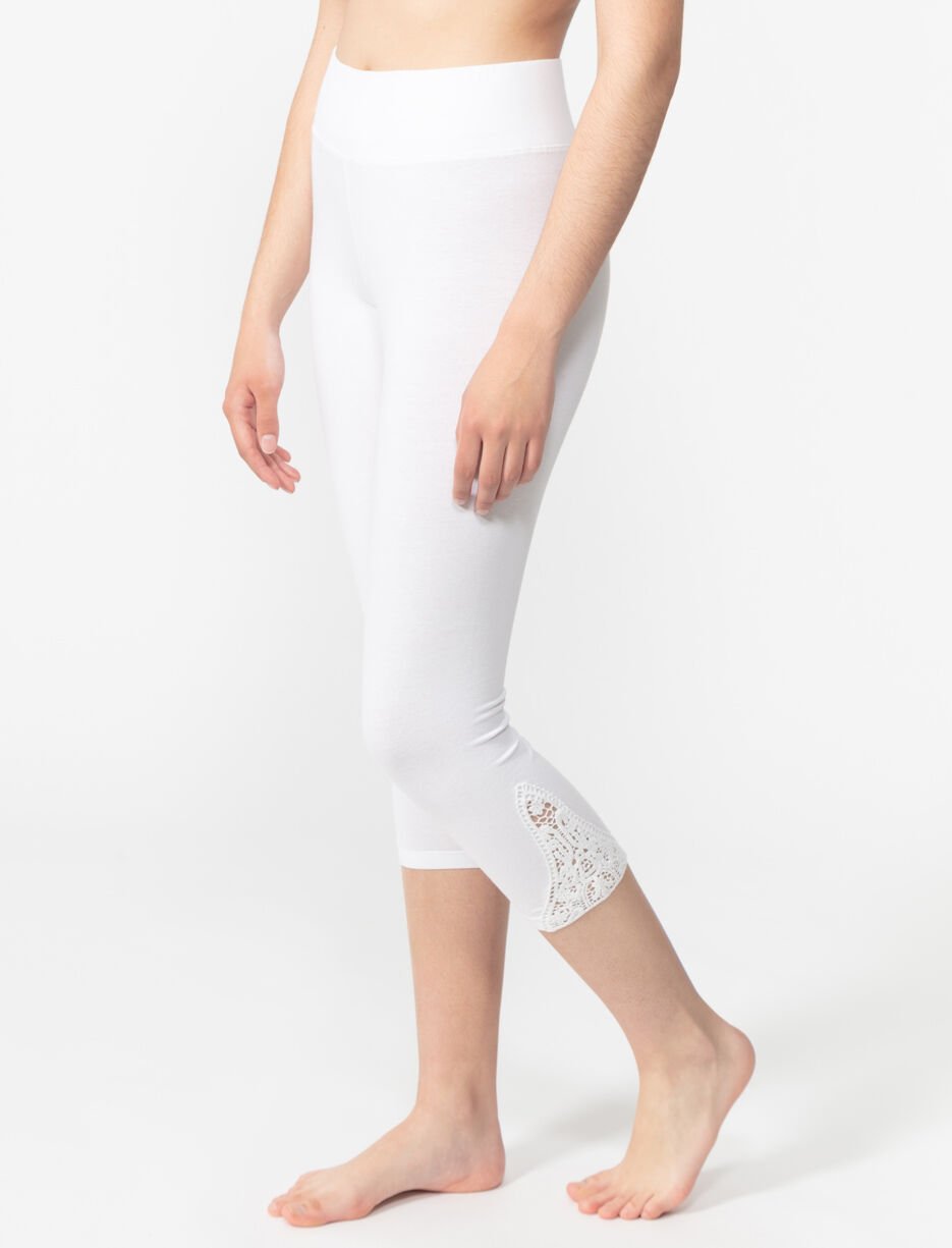 Organic Cotton Capri Leggings