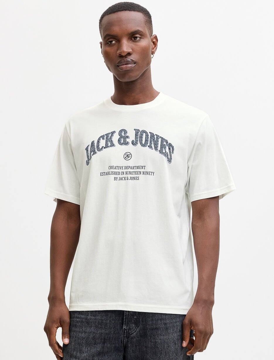 T-shirt en coton bio imprimé