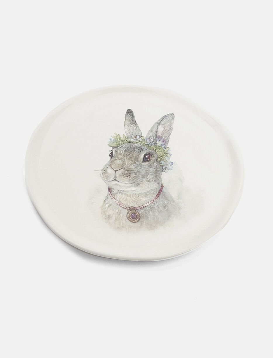 Assiette lapin