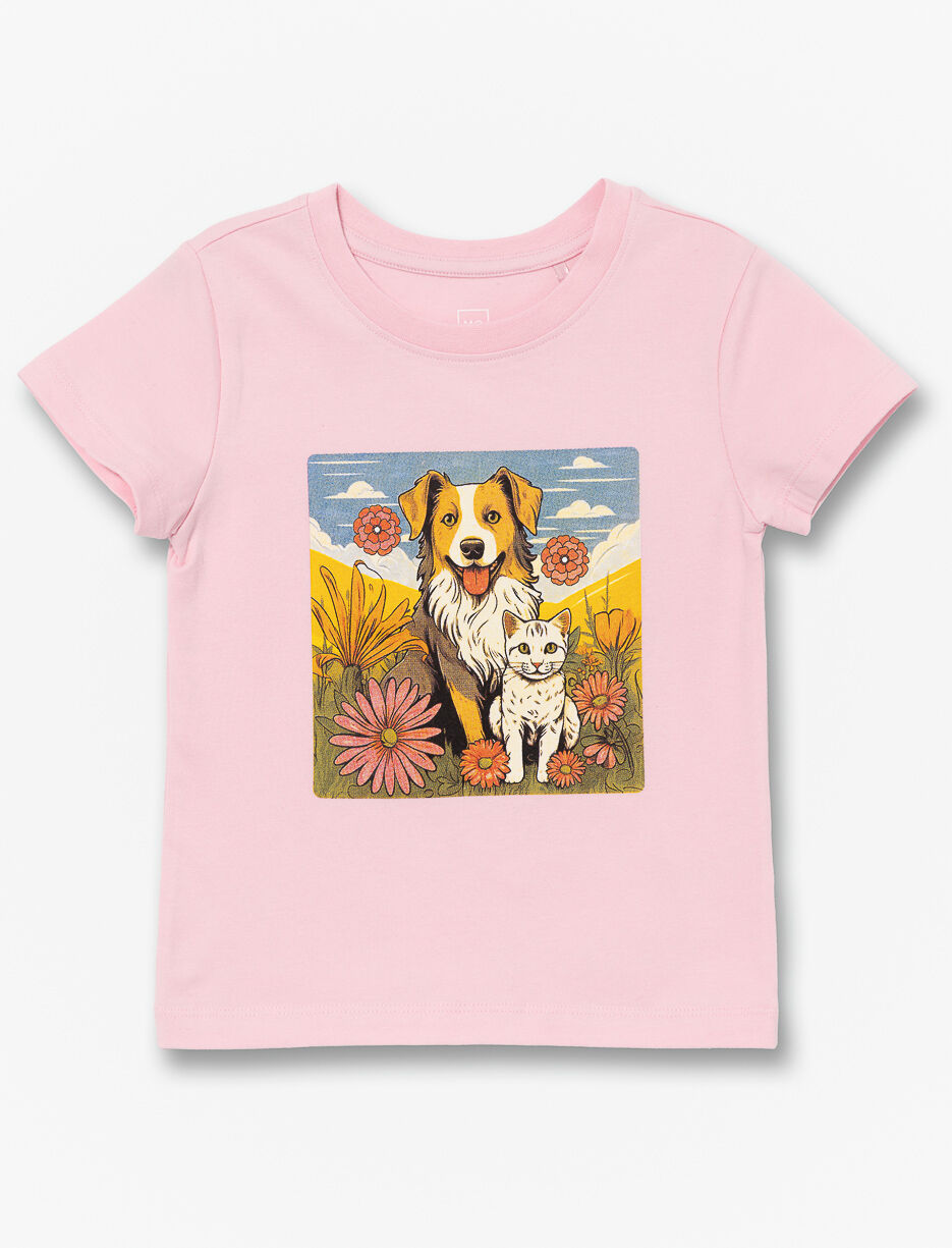 Printed Crew-Neck T-Shirt