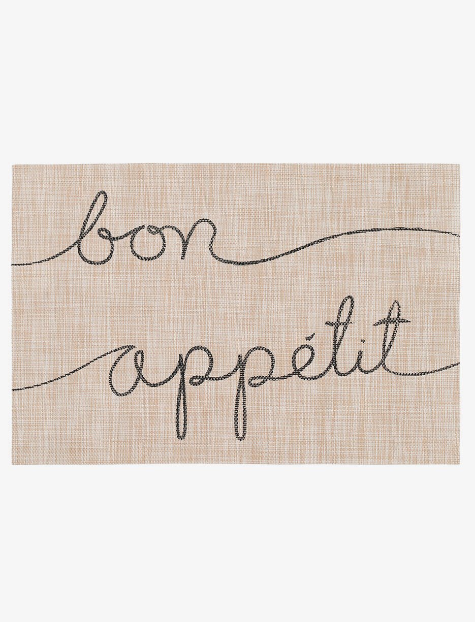 Napperon &laquo; bon app&eacute;tit &raquo; 