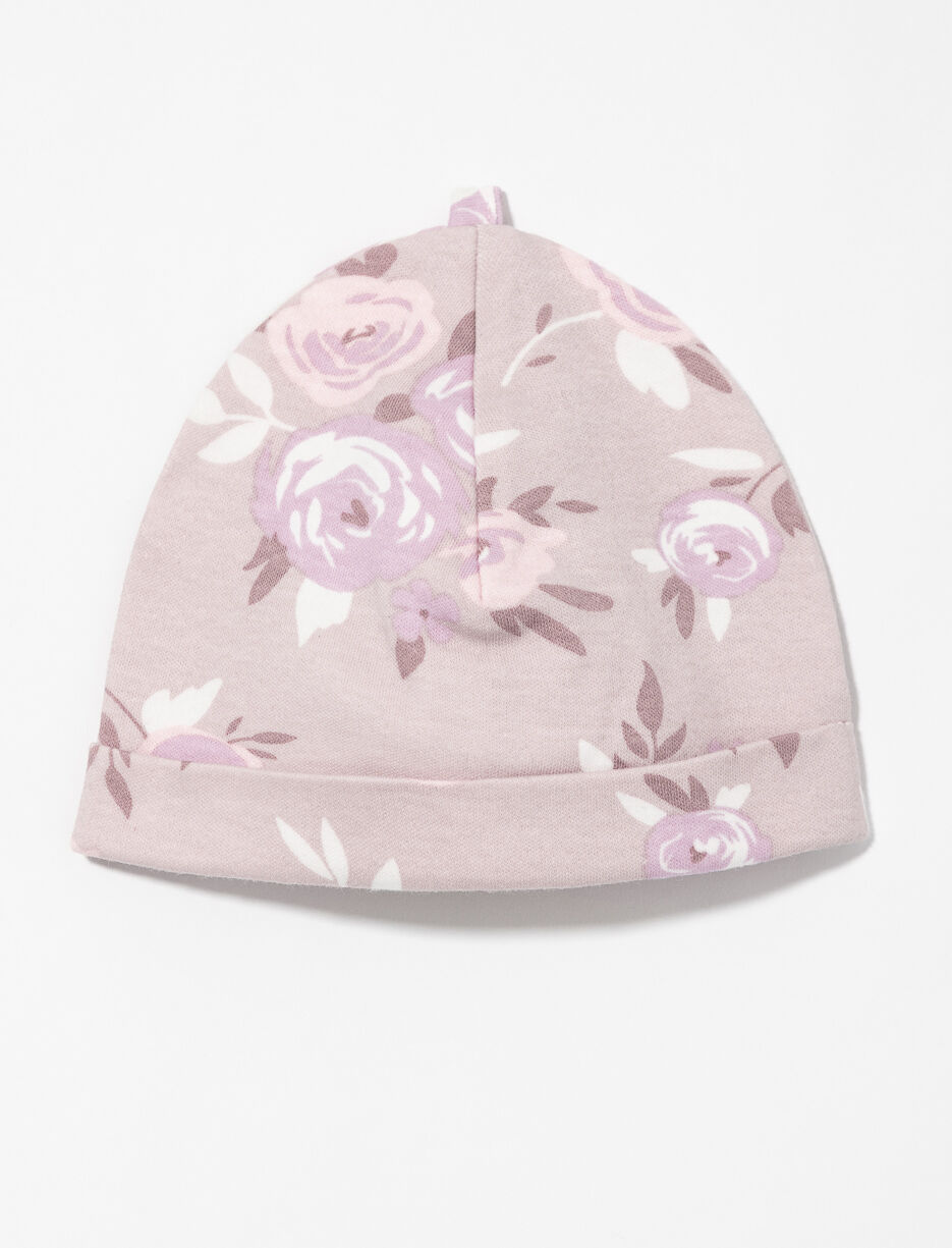 Tuque imprimée en coton bio