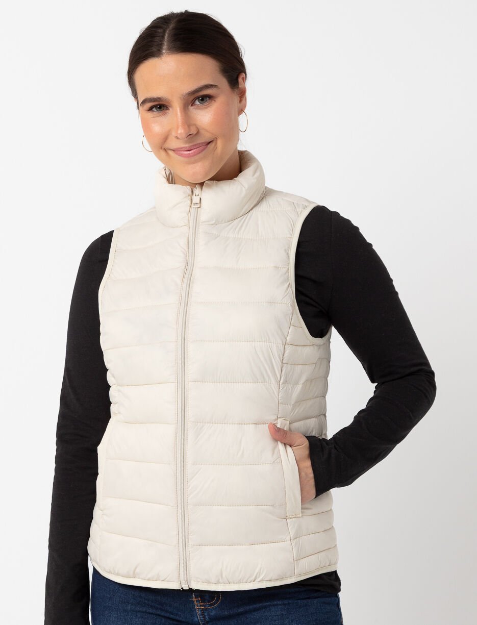 Sleeveless Quilted Vest