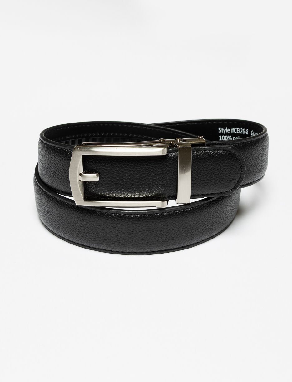 Ceinture automatique à boucle métallique - ado garçon