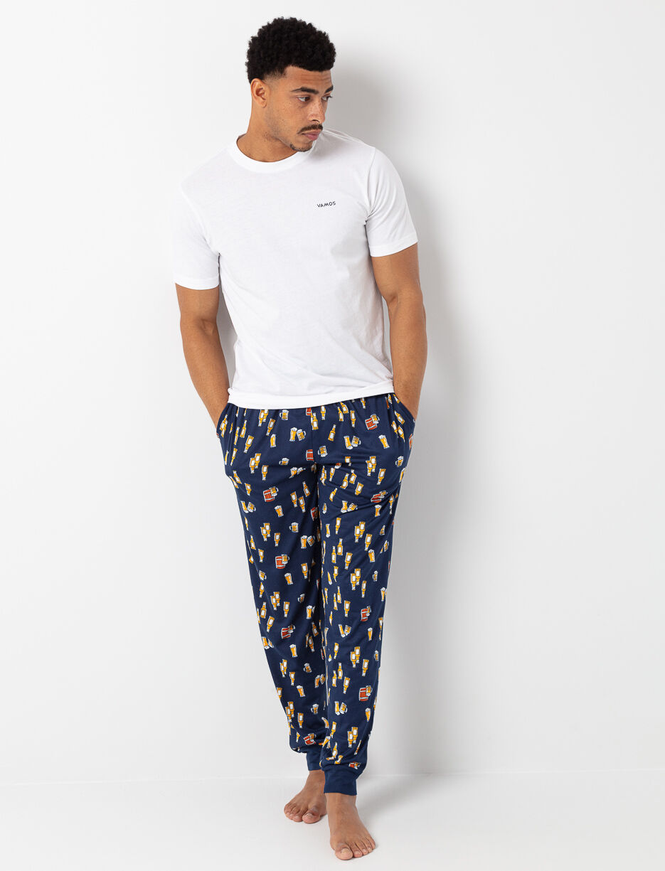Pantalon de pyjama à motifs