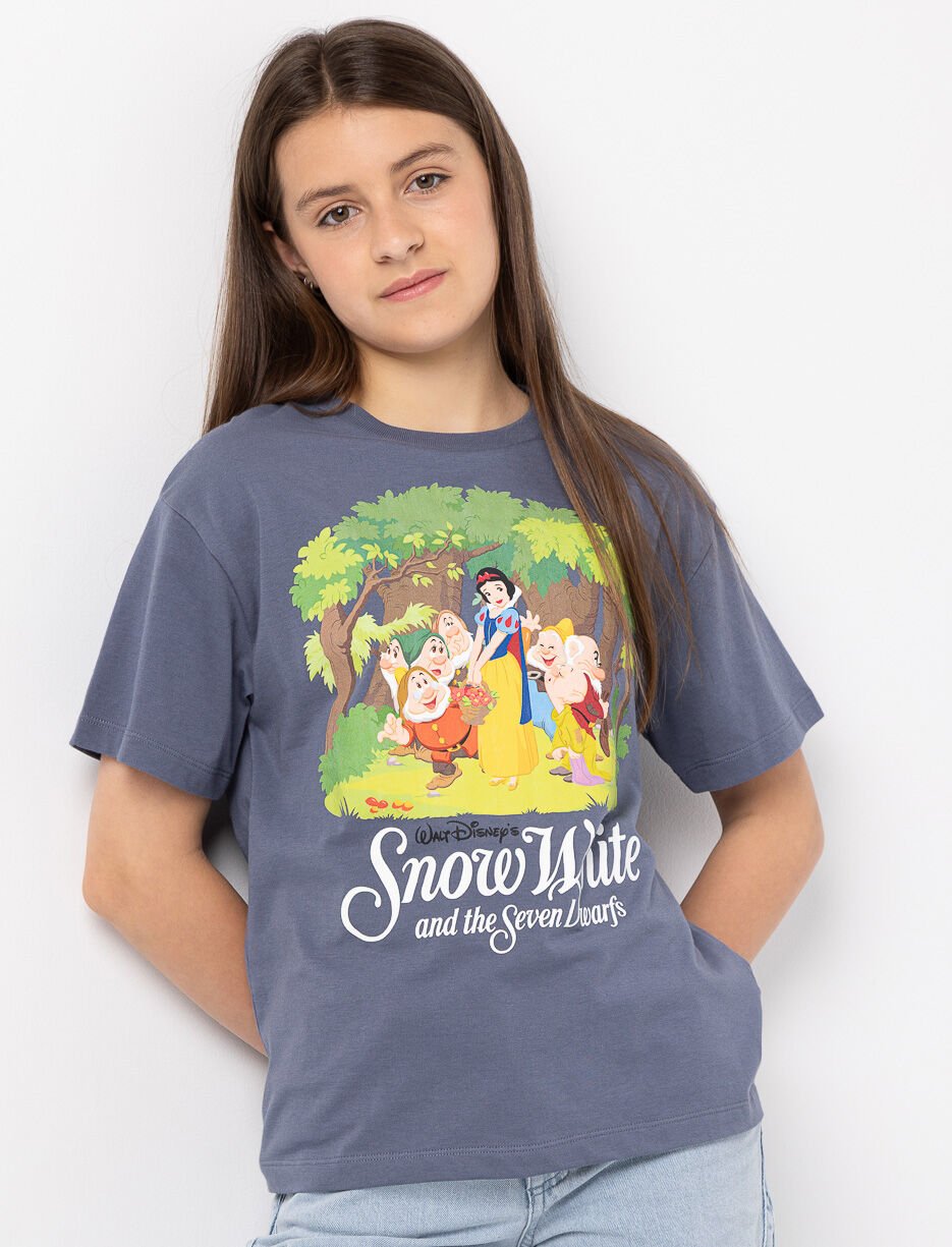 T-shirt imprimé à col rond - Blanche-Neige