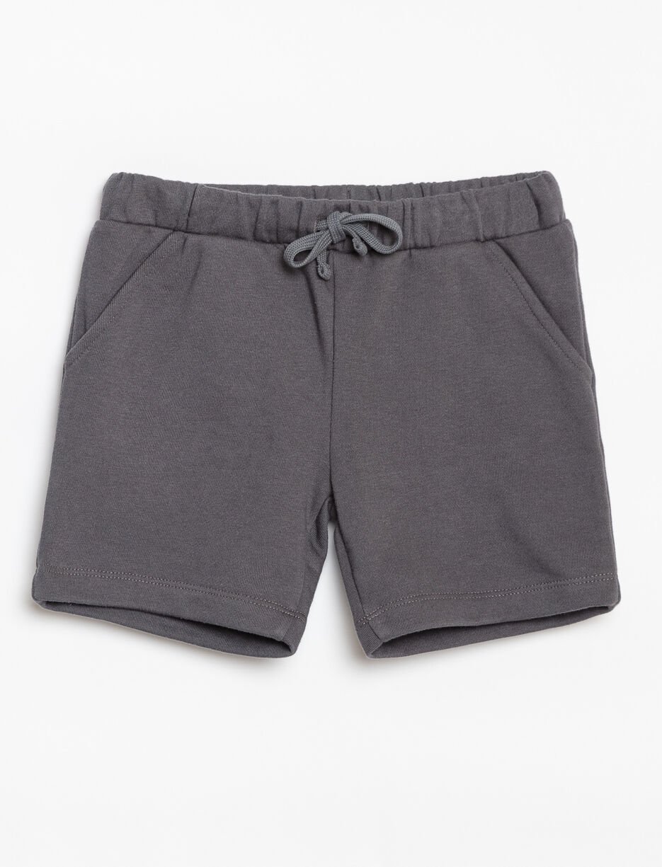 Short uni &agrave; taille &eacute;lastique