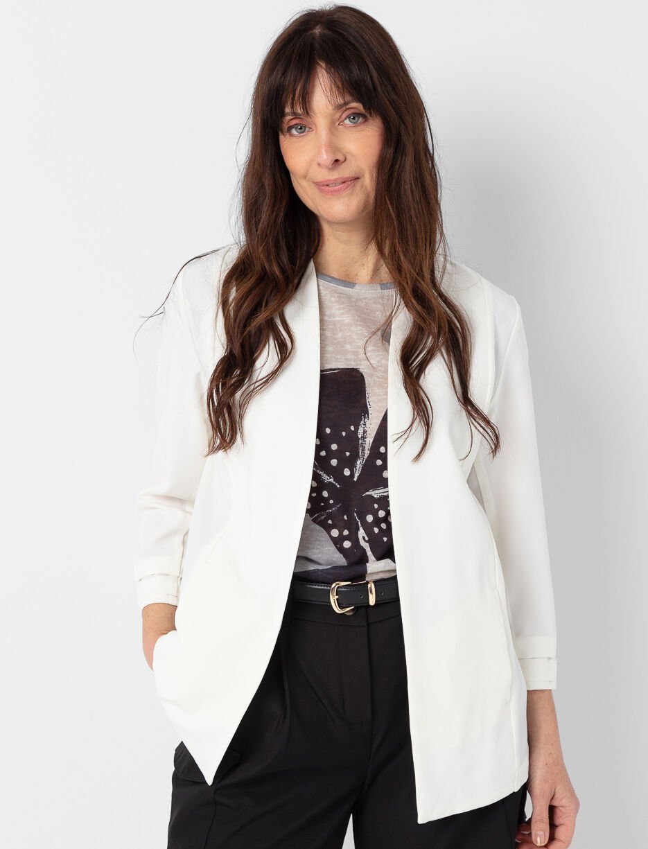 Veston à manches 3/4