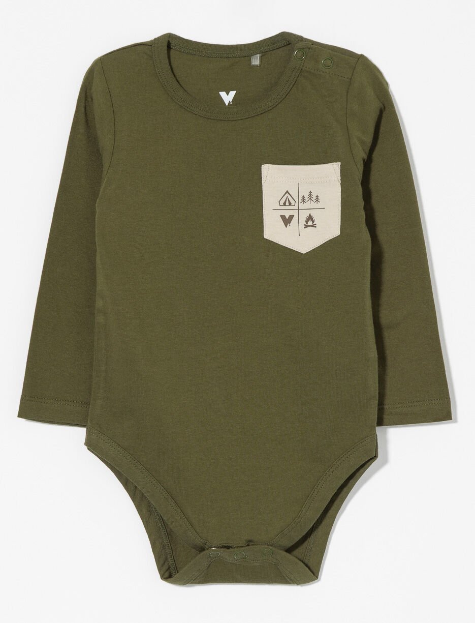 Solid Organic Cotton Bodysuit