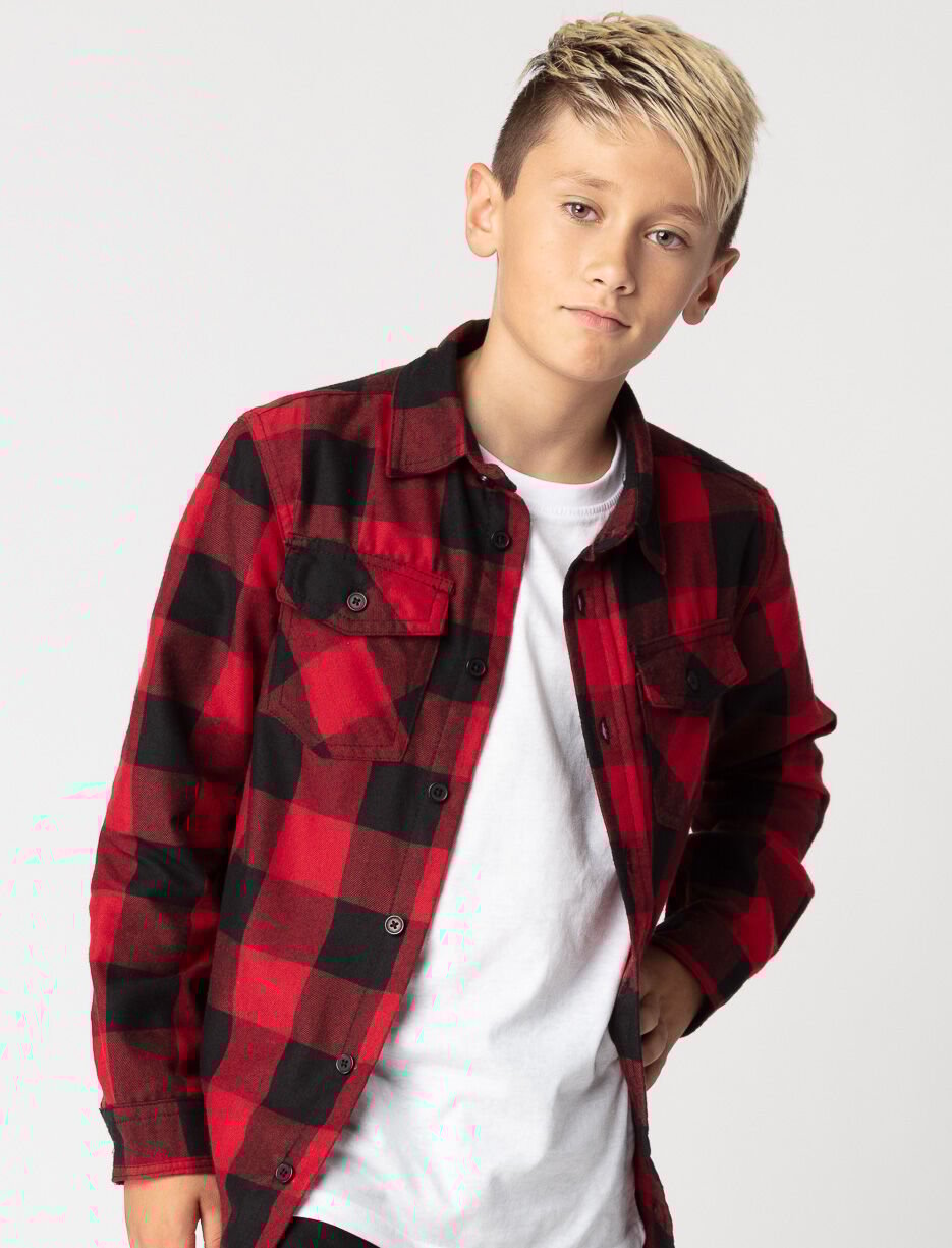 Plaid Flannel Shirt
