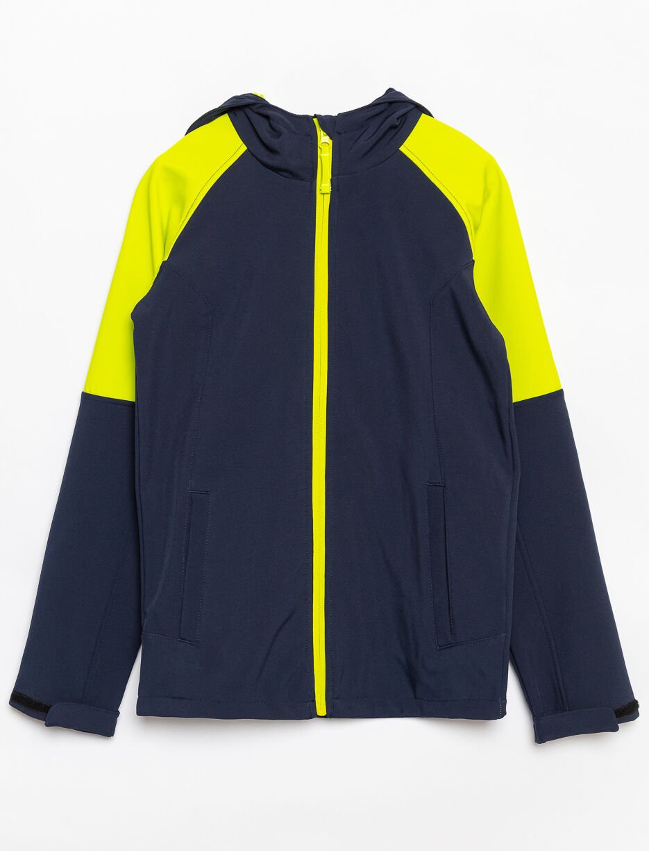 Colour Block Mid-season Jacket