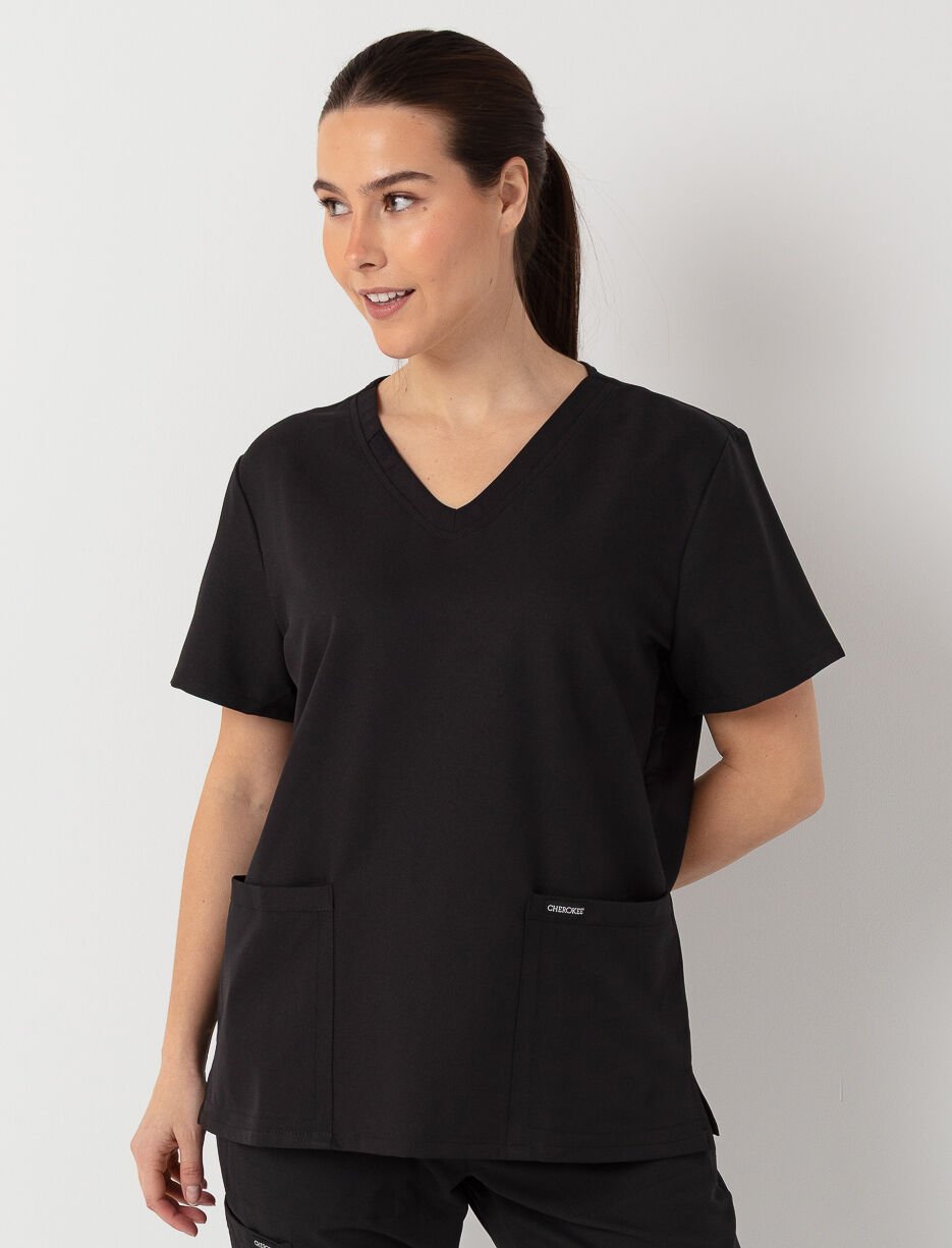 Haut d'infirmière uni