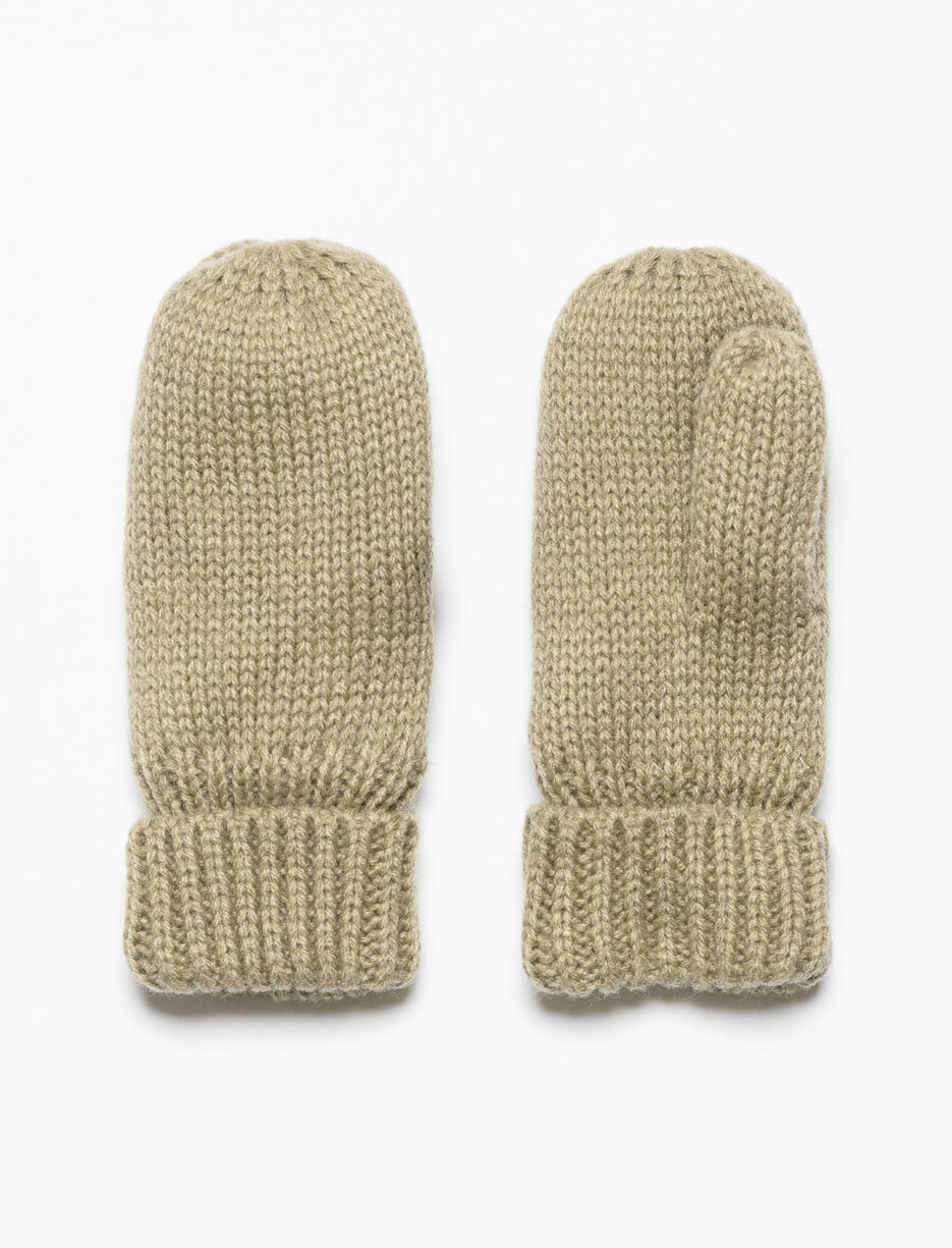 Mitaines en tricot unies - bébé