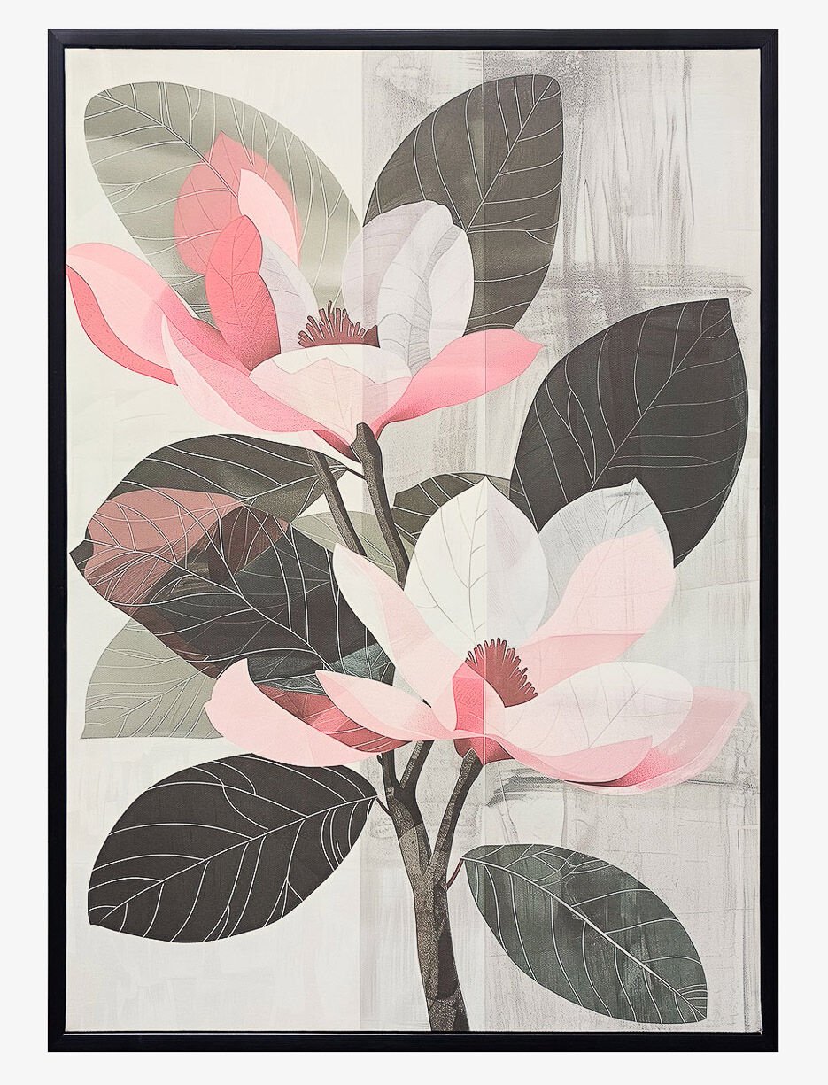 Toile encadrée fleurs Toile encadrée fleurs