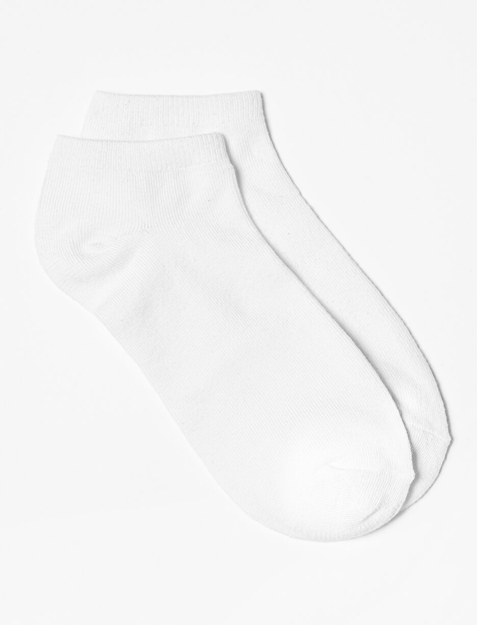 Chaussettes à la cheville unies