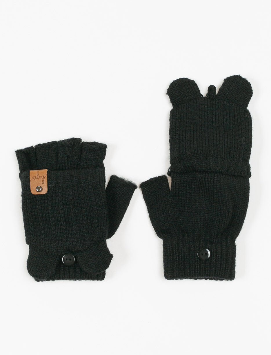 Solid Fingerless Mitts
