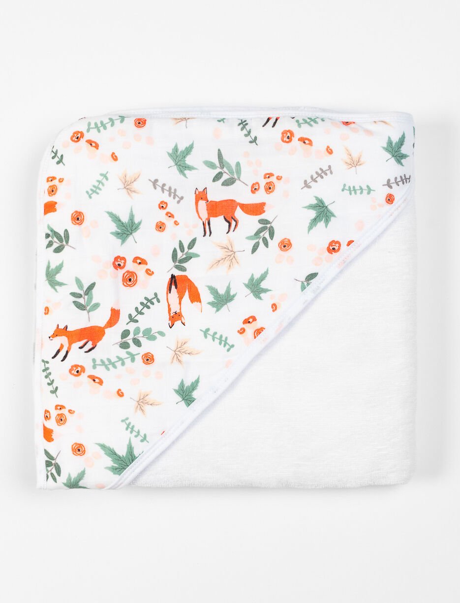 Serviette à capuchon imprimée