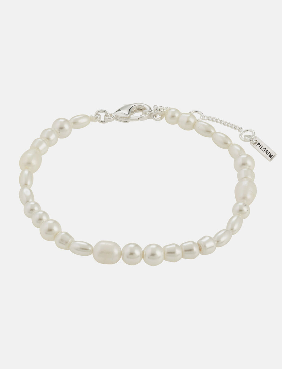 Bracelet perles d'eau douce et perles de verre