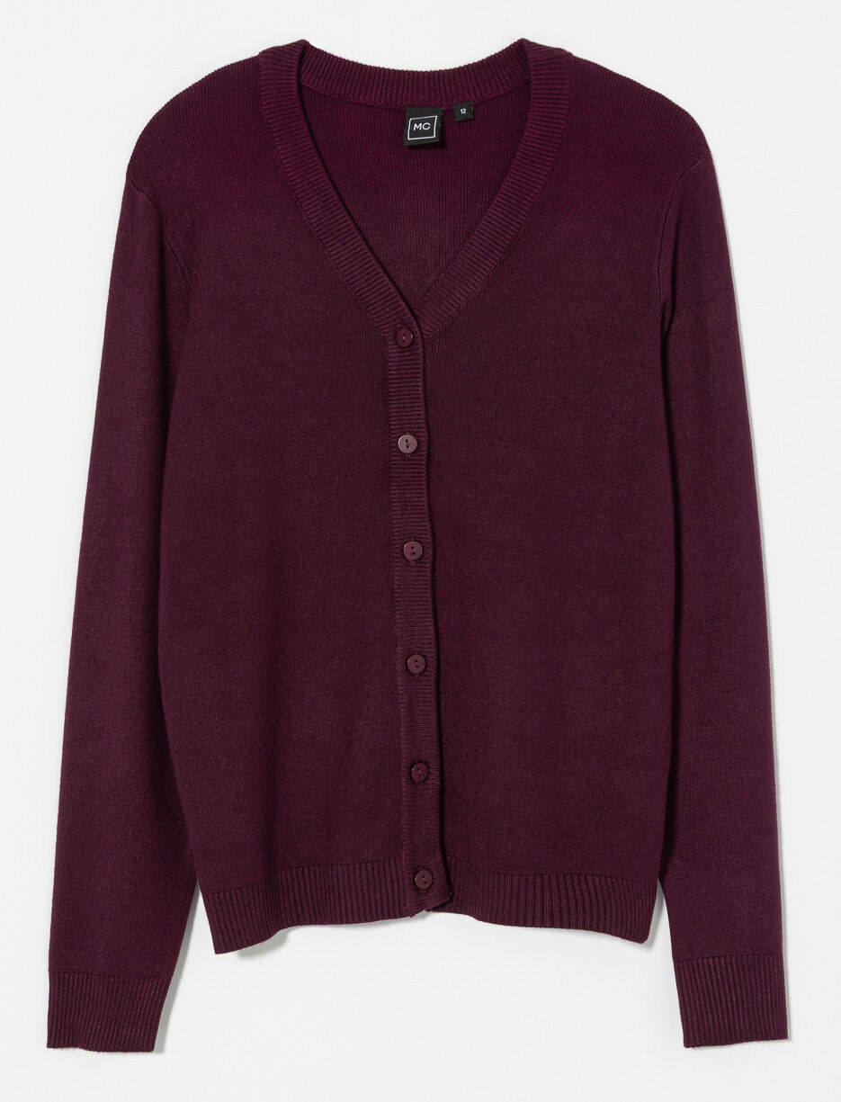 Cardigan en tricot à boutons